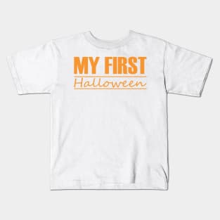 My First Halloween. Halloween Costume for Babies. Kids T-Shirt